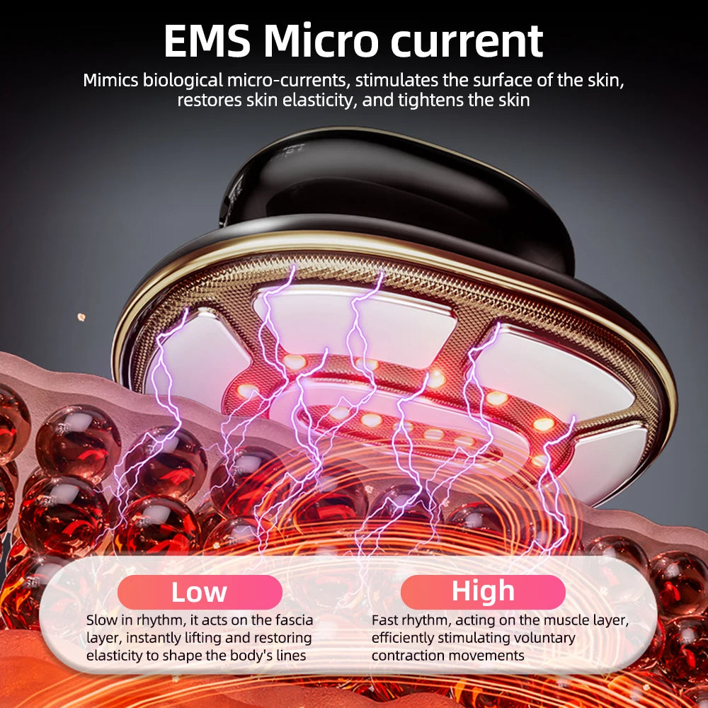 4-in-1 EMS RF Massager LED Light Therapy Cordless Beauty Device