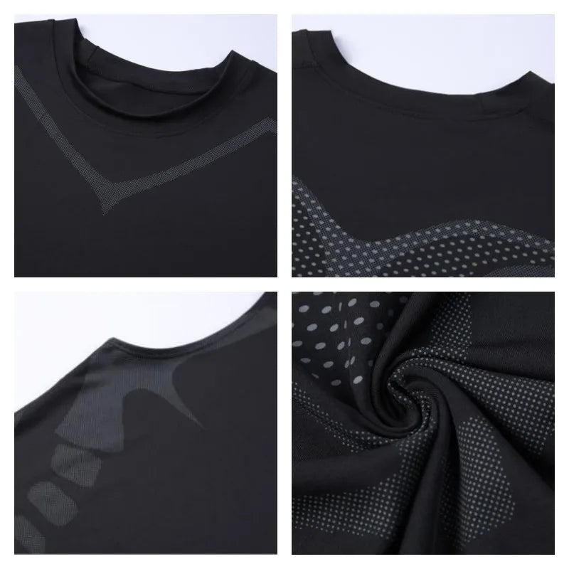 Men's Compression Tank Top Sleeveless Gym Shirt Quick Dry Workout Fitness Vest