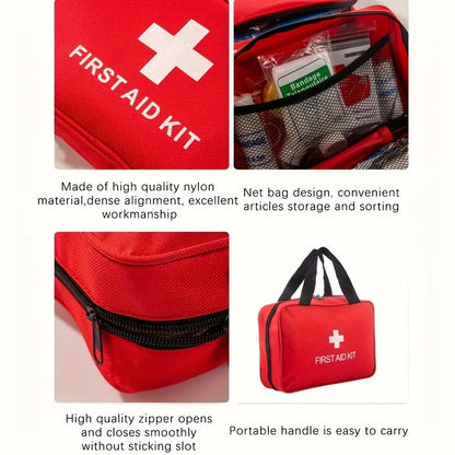 Multi-Purpose First Aid Kit – Portable Emergency Medical Kit for Outdoor, Hunting, Hiking, and Camping