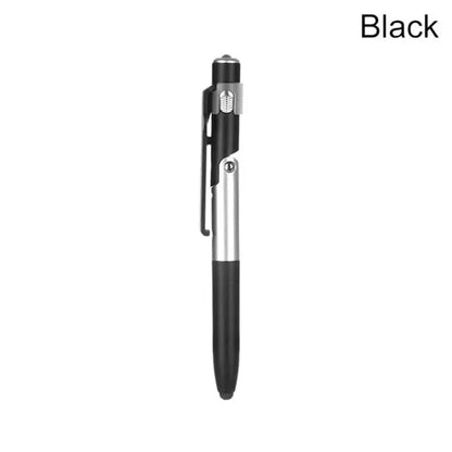 4-in-1 Multifunction Stylus Ballpoint Pen with LED Light, Phone Stand & Touch Screen Tip – Portable Writing Tool for Reading & Office