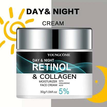 YOUNGCOME Retinol Cream – Anti-Aging Face Moisturizer for Skin Elasticity, Radiance & Texture Improvement