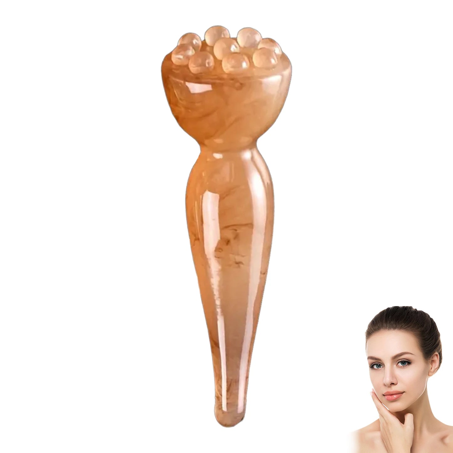 Resin Gua Sha Face Massage Tool Set (1–7pcs) – Facial Sculpting & Skincare Massage Sticks