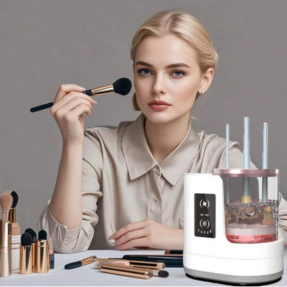 Electric Makeup Brush Cleaner for Women, Fast & Easy Brush Cleaning Tool