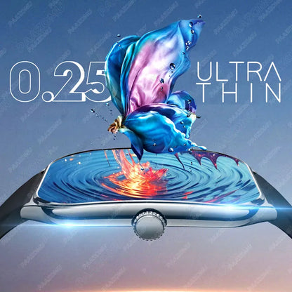 Smart Watch 1.96" AMOLED Bluetooth Call Fitness Tracker IP68 for Android iOS