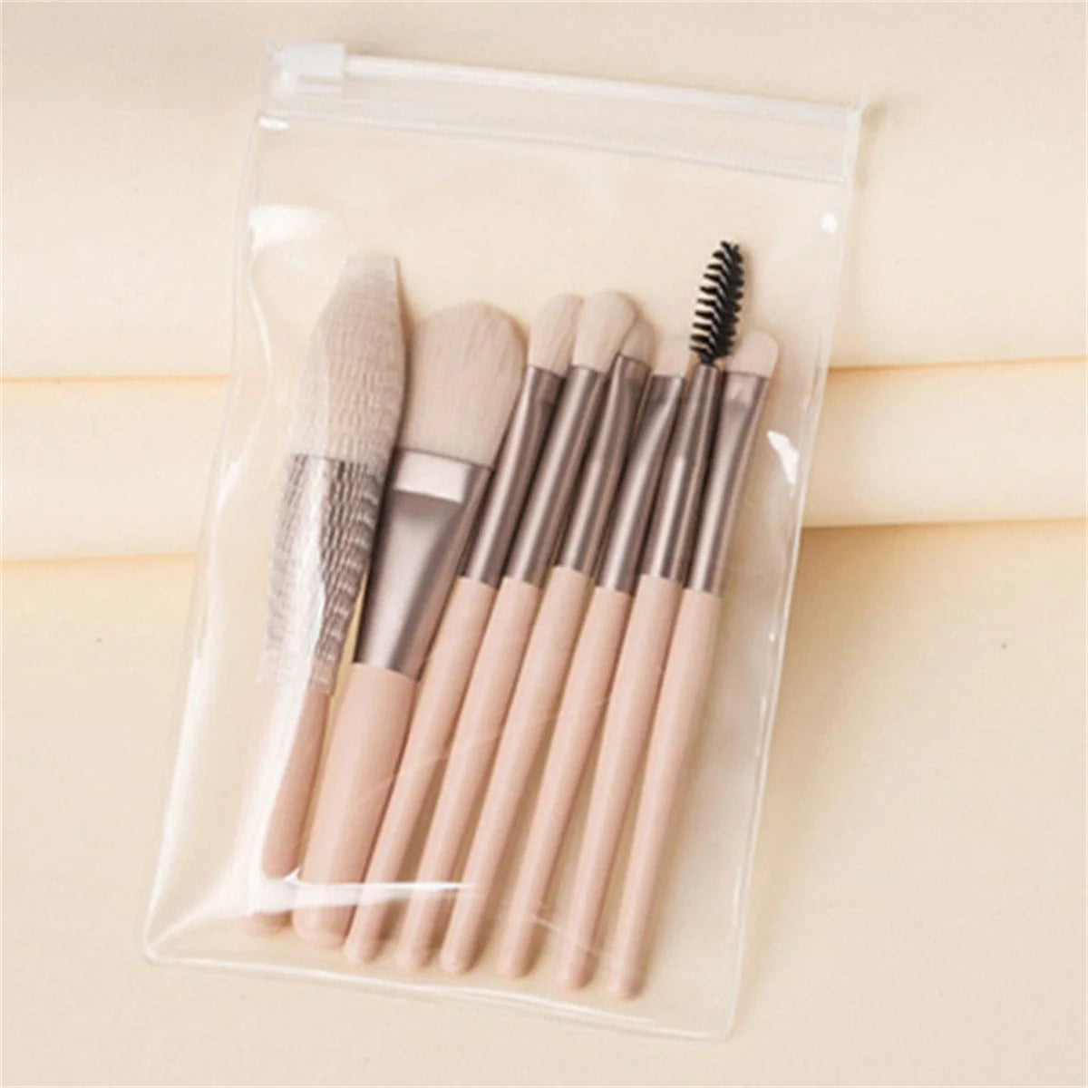 8PCS Soft Fluffy Makeup Brush Set Foundation Blush Powder Eyeshadow Kabuki Blending Brushes