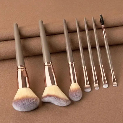 Professional Premium Quality Soft Fluffy Makeup Brush Set – Foundation, Powder, Eyeshadow, Kabuki, Blending Brushes with Sponge & Storage Bag