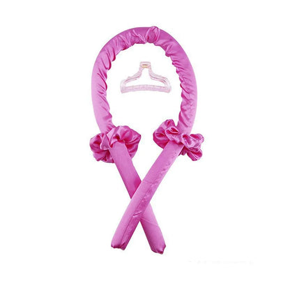 Heatless Curling Rod Headband for Women – No-Heat Hair Curler Soft Headband for Overnight Curls
