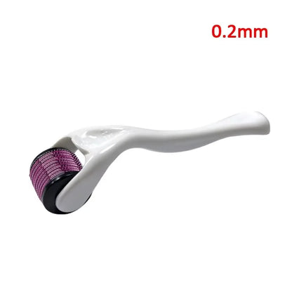 540 Needle Derma Roller 0.2–0.3mm Microneedle Tool for Face, Beard & Body Skin Care