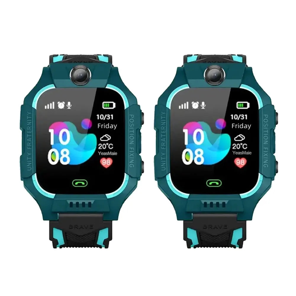 Kids 2G Smart Watch SIM Card SOS Call Camera Voice Chat Touch Screen Q19