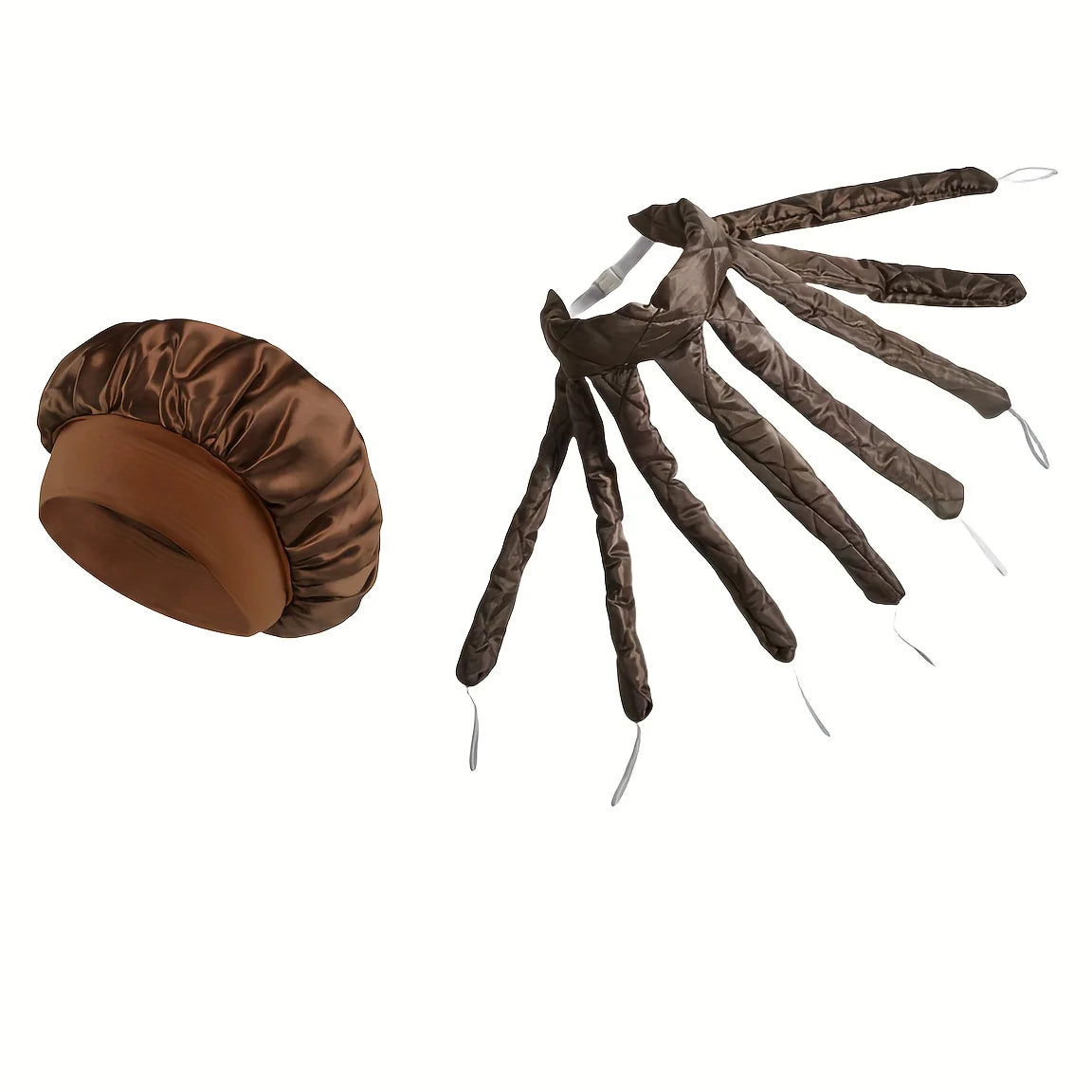 2-Pack Heatless Curling Rod Headbands – Soft Overnight No-Heat Hair Curlers for Long Hair