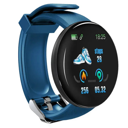 XMSJ Smart Watch Fitness Tracker | Heart Rate & Sleep Monitor | Activity Tracker | Round Touch Screen | Android & iOS