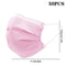 50PCS Disposable Face Masks – 3-Layer Non-Woven Breathable Masks with Soft Ear Loops | Black, Blue, White, Pink Color Options