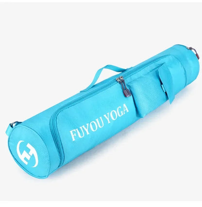 Yoga Mat Carrying Bag with Zipper Pockets – Large Capacity Fitness Gym Knapsack, Waterproof Sports Yoga Mat Holder (Women)