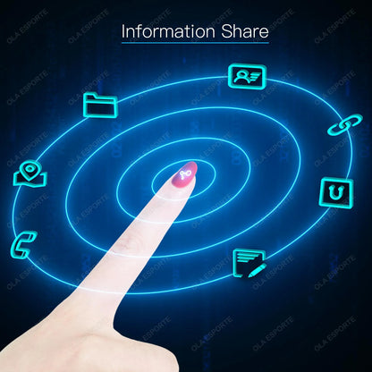NFC Smart Nail Chip Tag for Android iPhone Virtual Call SOS Contact Waterproof