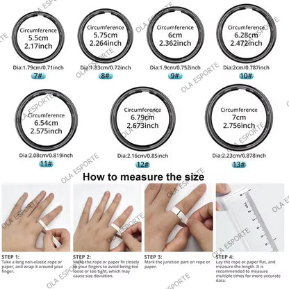 Smart Ring Health Fitness Tracker LED Touch Display Heart Rate Sleep Monitor Waterproof