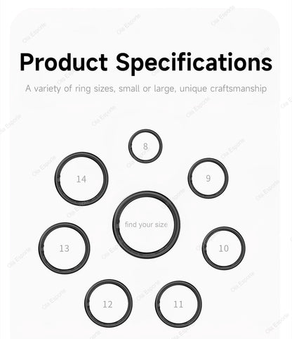 Smart Ring with Touch Display Heart Rate Sleep Tracker IP68 Waterproof Android iOS