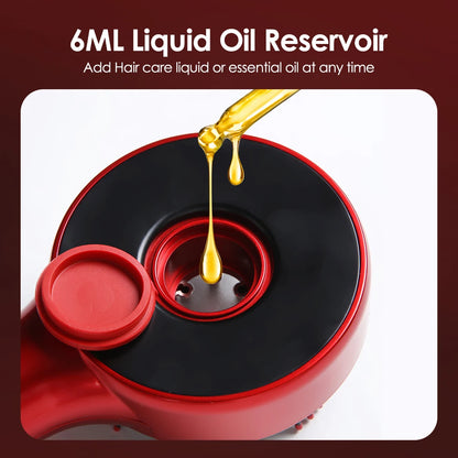 Electric Microcurrent Massage Comb – 660nm Red Light Hair Growth & Scalp Massager for Hair Care, Relaxation & Blood Circulation