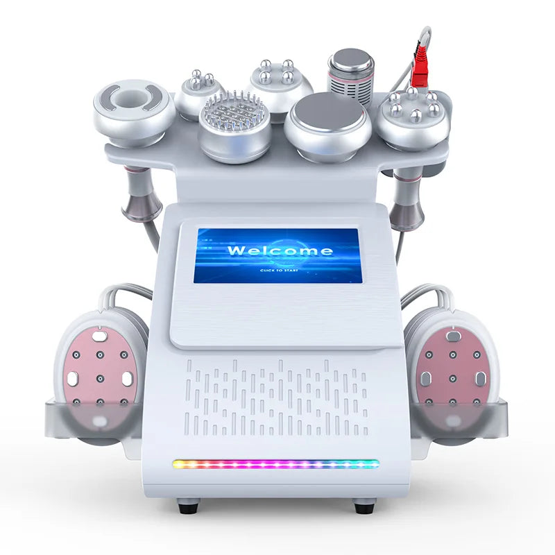 9-in-1 Cavitation & RF Skin Tightening Machine – Ultrasonic Body Toning, Skin Firming & Facial Rejuvenation Device