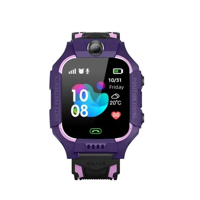Kids 2G Smart Watch SIM Card SOS Call Camera Voice Chat Touch Screen Q19