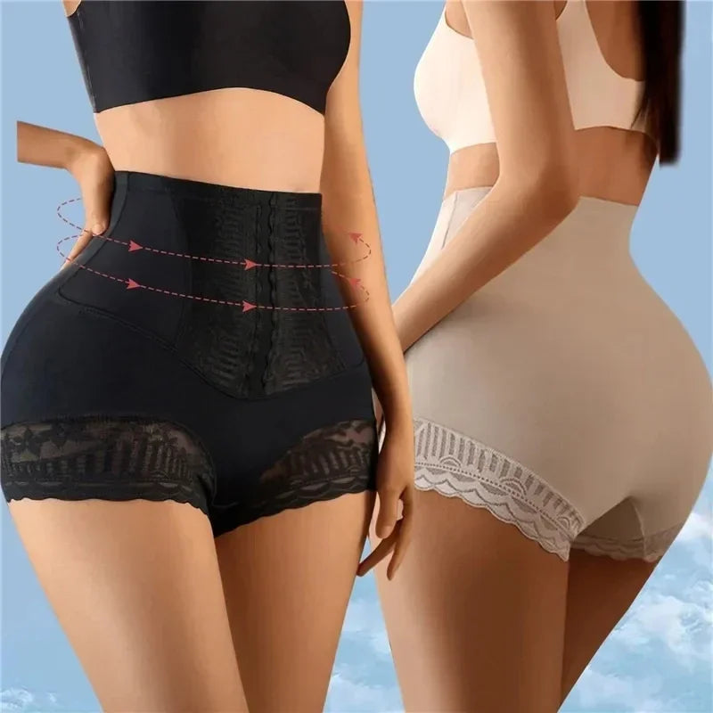 Women’s High Waist Shapewear Shorts Tummy Control Body Shaper Panties Slimming Underwear