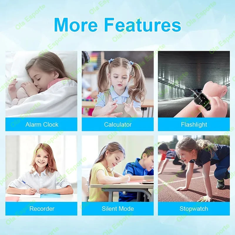Kids 2G Smart Watch GPS SOS Calling SIM Card Touch Screen for Android iPhone