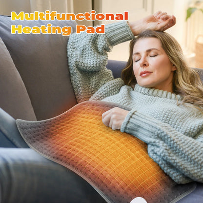 Washable Electric Heating Blanket – Thermal Warmer for Feet, Hands, and Abdomen – Heated Pad Mat for Bed & Sofa (58x29cm)