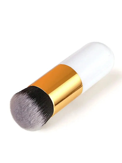Mushroom Foundation Brush – Large & Small Makeup Brush Set | Soft Synthetic Bristles | For Foundation, BB Cream & Liquid Makeup