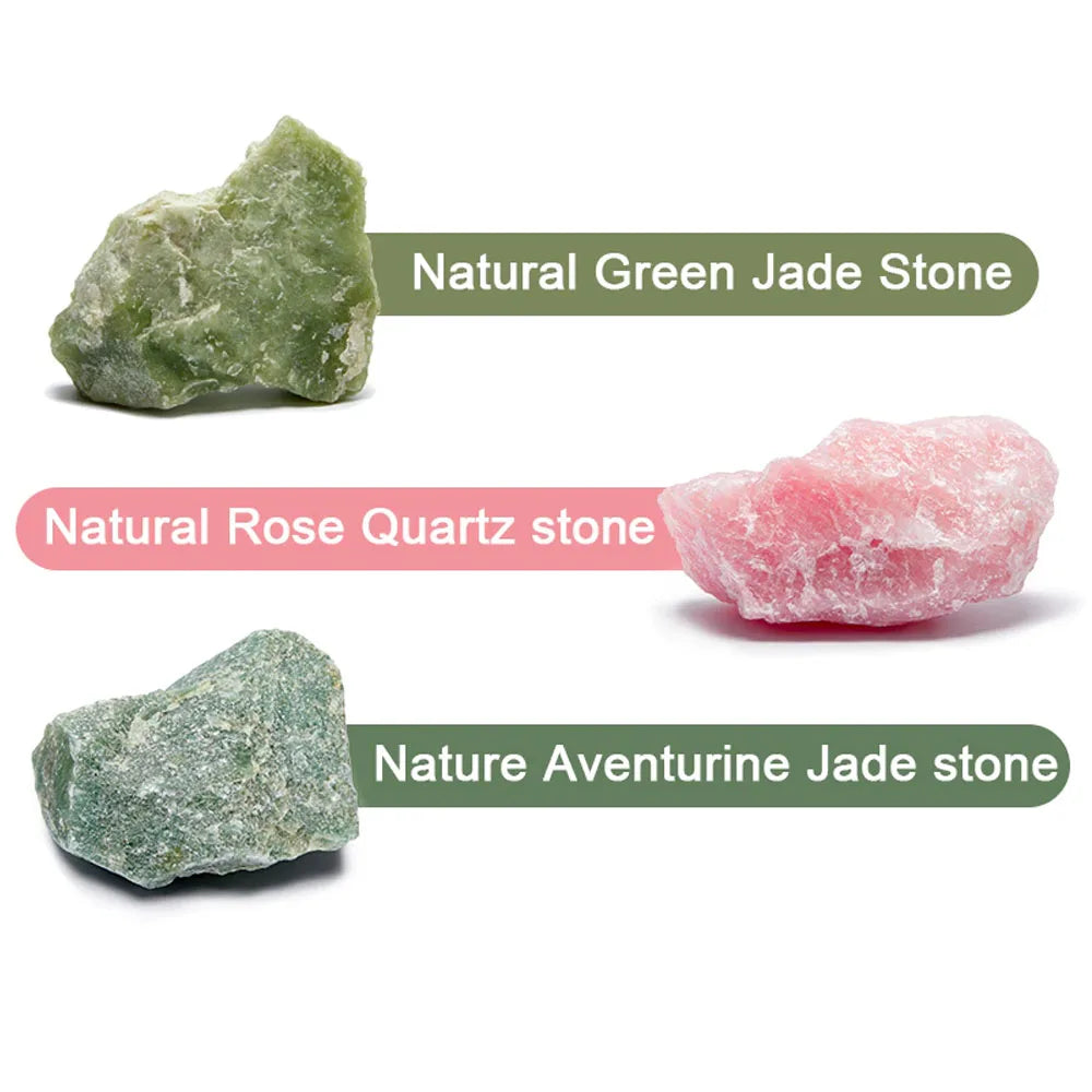 Natural Jade Gua Sha Facial Massage Tool – Stone Scraper for Face, Neck & Body