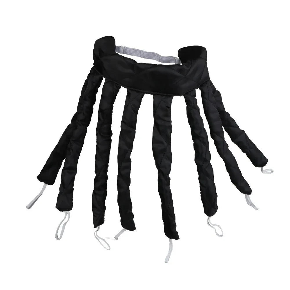 Heatless Curling Rod Headband Set – Soft Sleep Hair Rollers, No-Heat Silk Ribbon Curlers, Lazy Wave Formers (8-Piece)