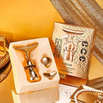 3-in-1 Facial Beauty Massager – Skin Toning Tool for Face, Neck & Eyes