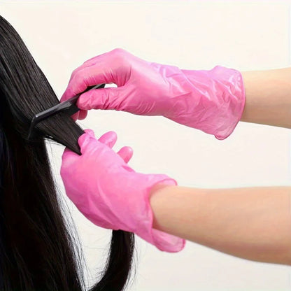 Multi-Color Nitrile Disposable Gloves – Latex-Free, Waterproof, Durable Household Cleaning Gloves (XS/S/M/L Sizes Available)