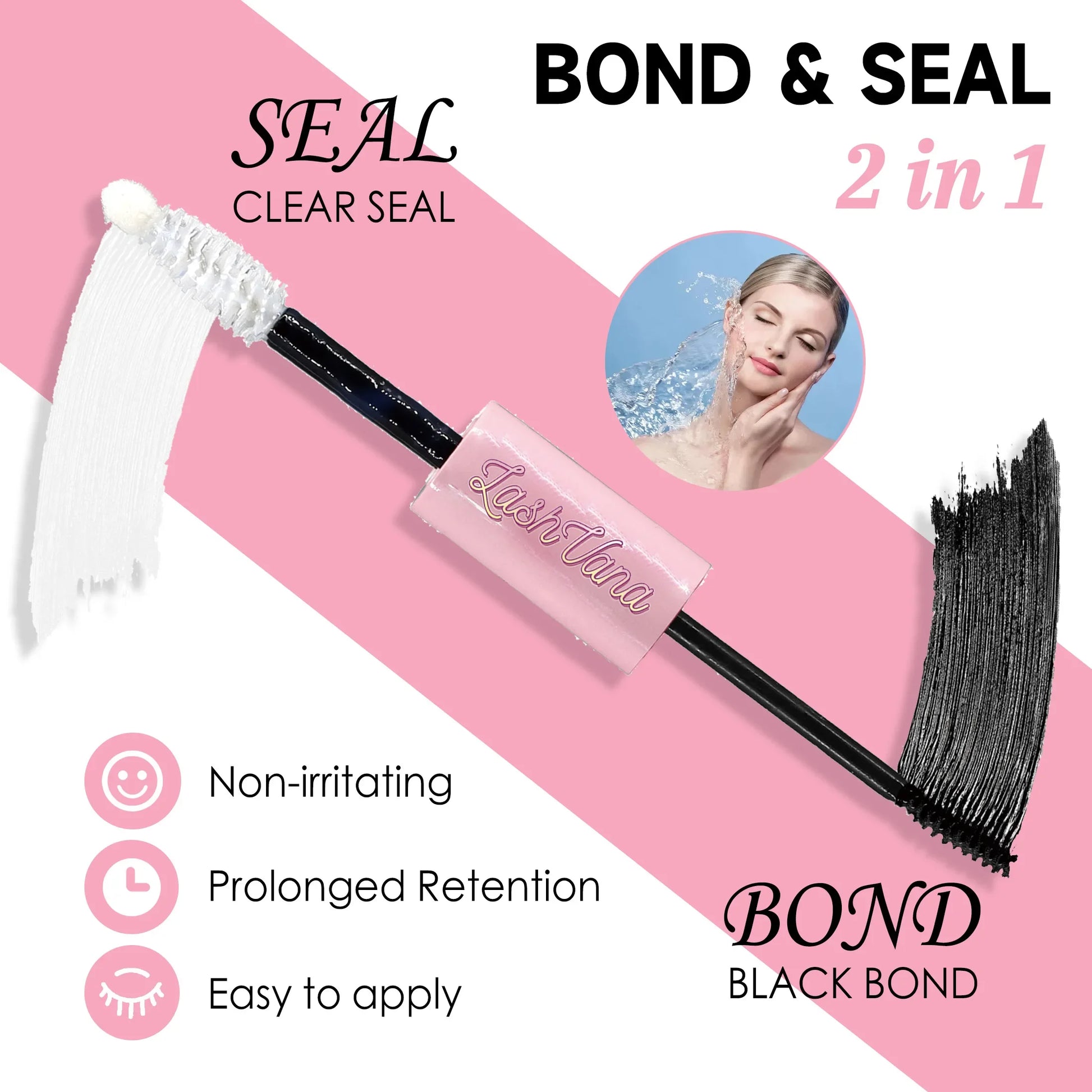 DIY Lash Extension Kit 200PCS Cluster Lashes 8-14mm with Bond & Seal Tweezers Synthetic Eyelashes Set