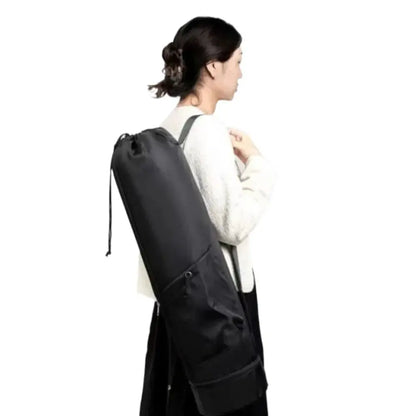 Yoga Mat Backpack – Large Capacity Waterproof Sports Bag with Adjustable Straps, Breathable Gym Yoga Carrier (Unisex)