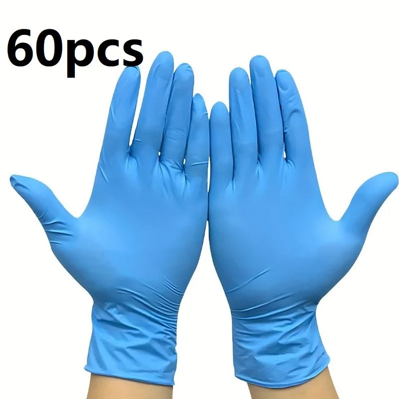 Multi-Color Nitrile Disposable Gloves – Latex-Free, Waterproof, Durable Household Cleaning Gloves (XS/S/M/L Sizes Available)