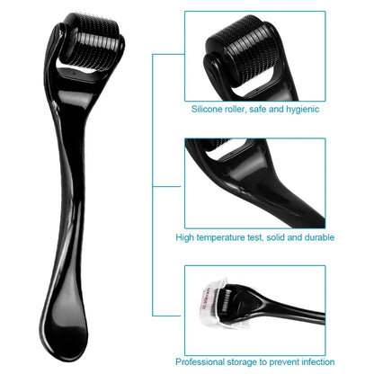 Ice Roller & Micro Needle Facial Roller Set Skin Care Face Beard Beauty Tool