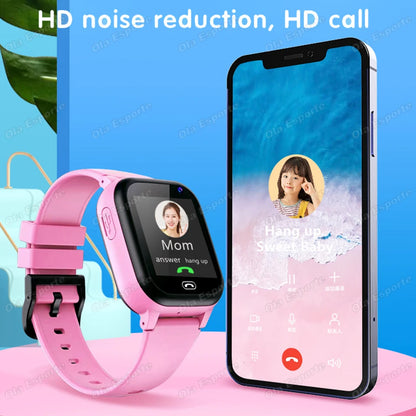 Kids 4G Smart Watch SIM Card Phone SOS Call Camera GPS Touch Screen Watch