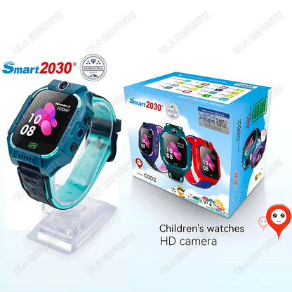 Kids 2G Smart Watch GPS SOS Calling SIM Card Touch Screen for Android iPhone