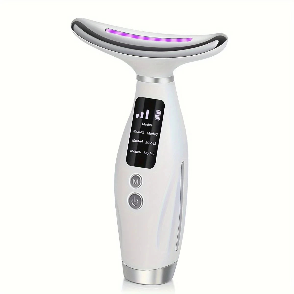3-in-1 Facial Beauty Massager – EMS-Inspired Skin Toning for Face, Neck & Eyes