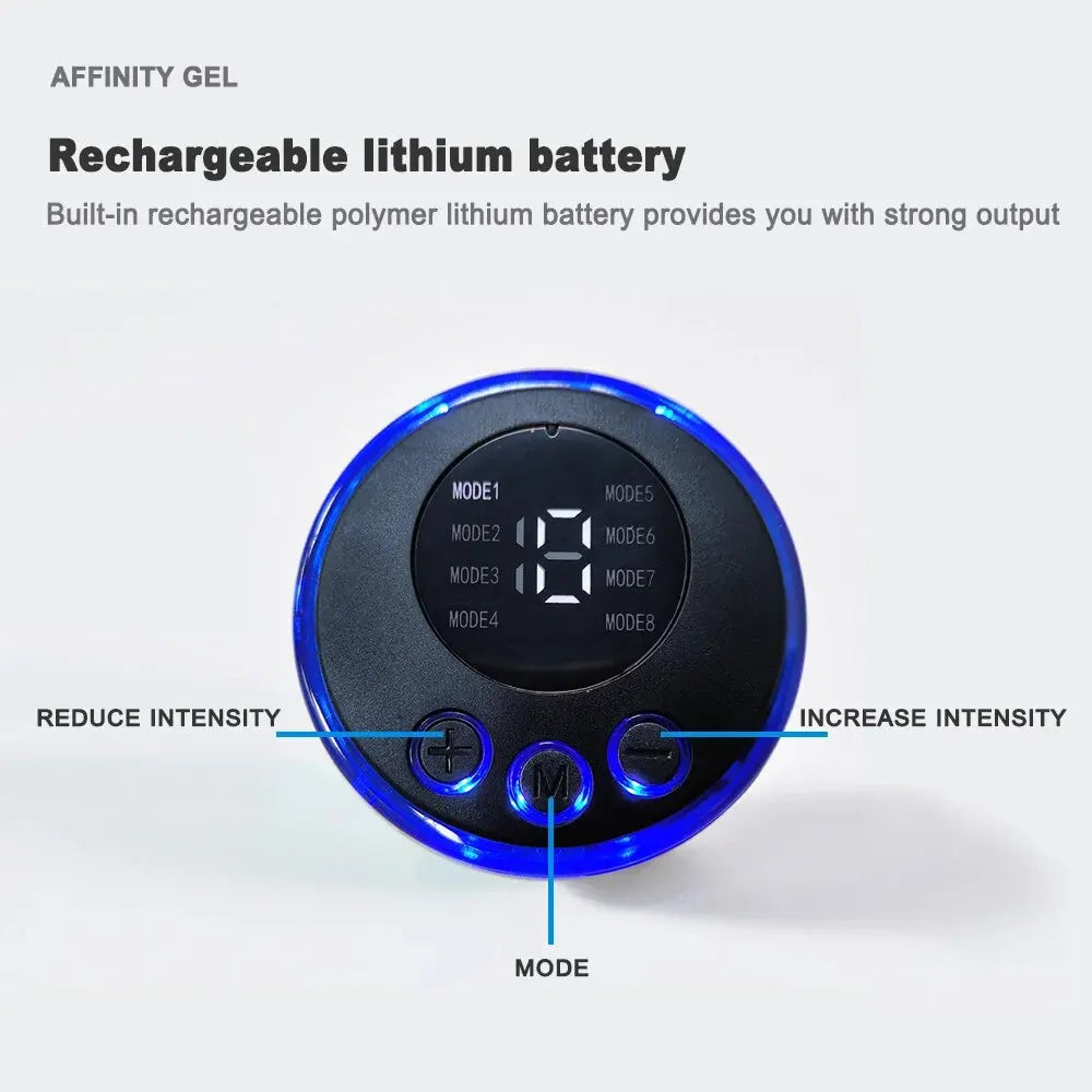 USB Rechargeable Abdominal Muscle Trainer – Portable EMS Massager Belt for Abs, Core Toning & Fitness Workouts