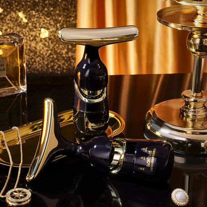 3-in-1 Facial Beauty Massager – Skin Toning Tool for Face, Neck & Eyes