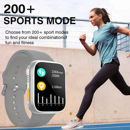 Smart Watch Bluetooth Calling Fitness Tracker Touch Screen for Android iPhone
