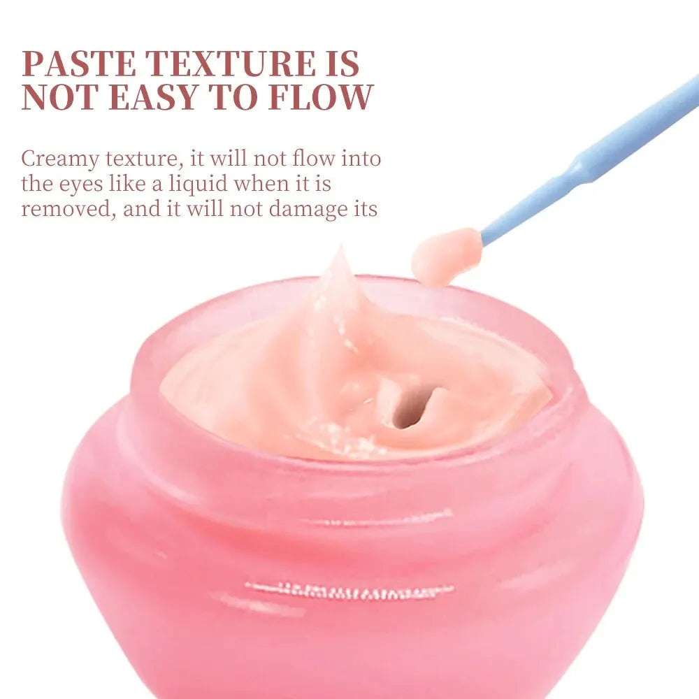 GTGDHNY Eyelash Glue Remover – Professional Cream Adhesive Remover for Eyelash Extensions, Quick Dissolving & Gentle Formula