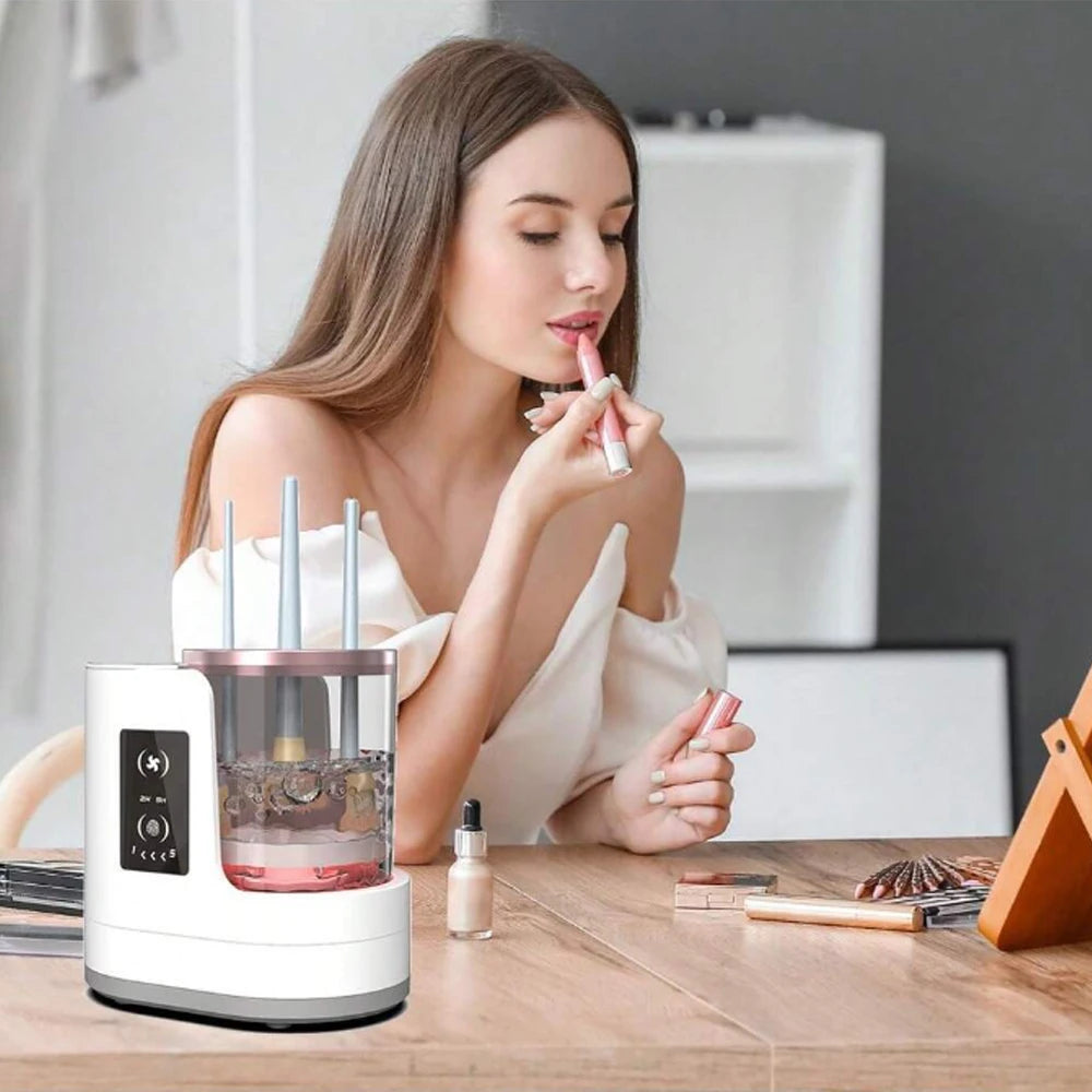 Electric Makeup Brush Cleaner for Women, Fast & Easy Brush Cleaning Tool