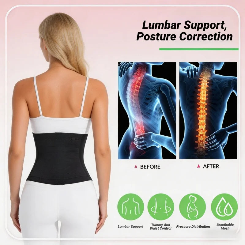 Women’s Waist Trainer Corset Body Shaper Firm Tummy Control Waist Cincher Belt