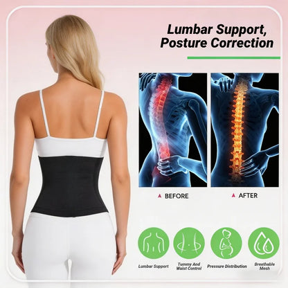 Women’s Waist Trainer Corset Body Shaper Firm Tummy Control Waist Cincher Belt