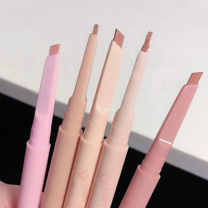 Automatic Rotating Lip Liner Pencil – Waterproof, Long-Lasting, Smooth Application, No Sharpening Needed
