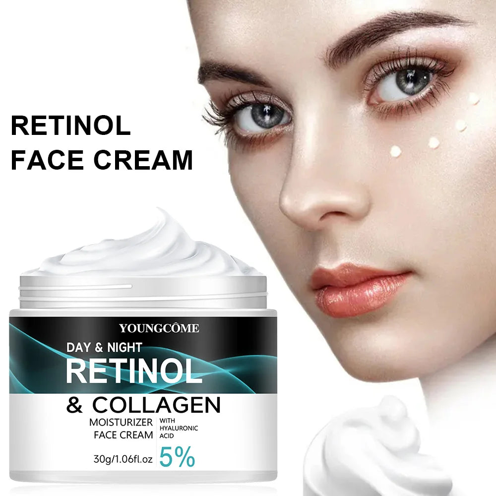 YOUNGCOME Retinol Cream – Anti-Aging Face Moisturizer for Skin Elasticity, Radiance & Texture Improvement