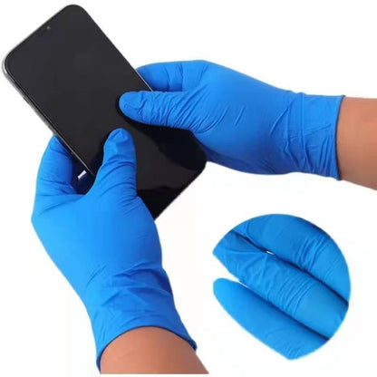 200/400 PCS Nitrile Disposable Gloves Powder Free Latex Free Food Handling Cleaning