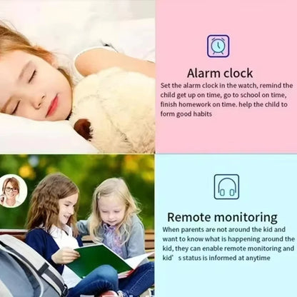 Lenovo Kids Smart Watch SIM Card Calling Camera GPS Touch Screen Android iOS