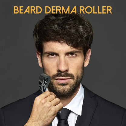 540 Needle Derma Roller 0.2–0.3mm Microneedle Tool for Face, Beard & Body Skin Care